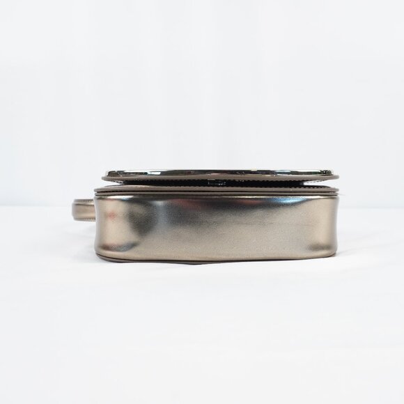 Diesel 1DR Iconic Top Handle Shoulder Bag In Bronze Mirrored Leather - NWD - Picture 6 of 12